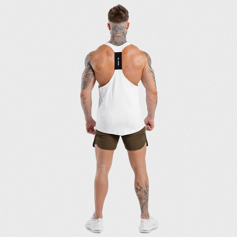 Camiseta sin mangas de gimnasio